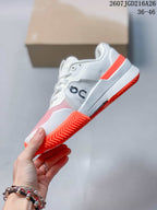 On THE ROGER Pro 2 Tennis Sneakers White Pink Orange