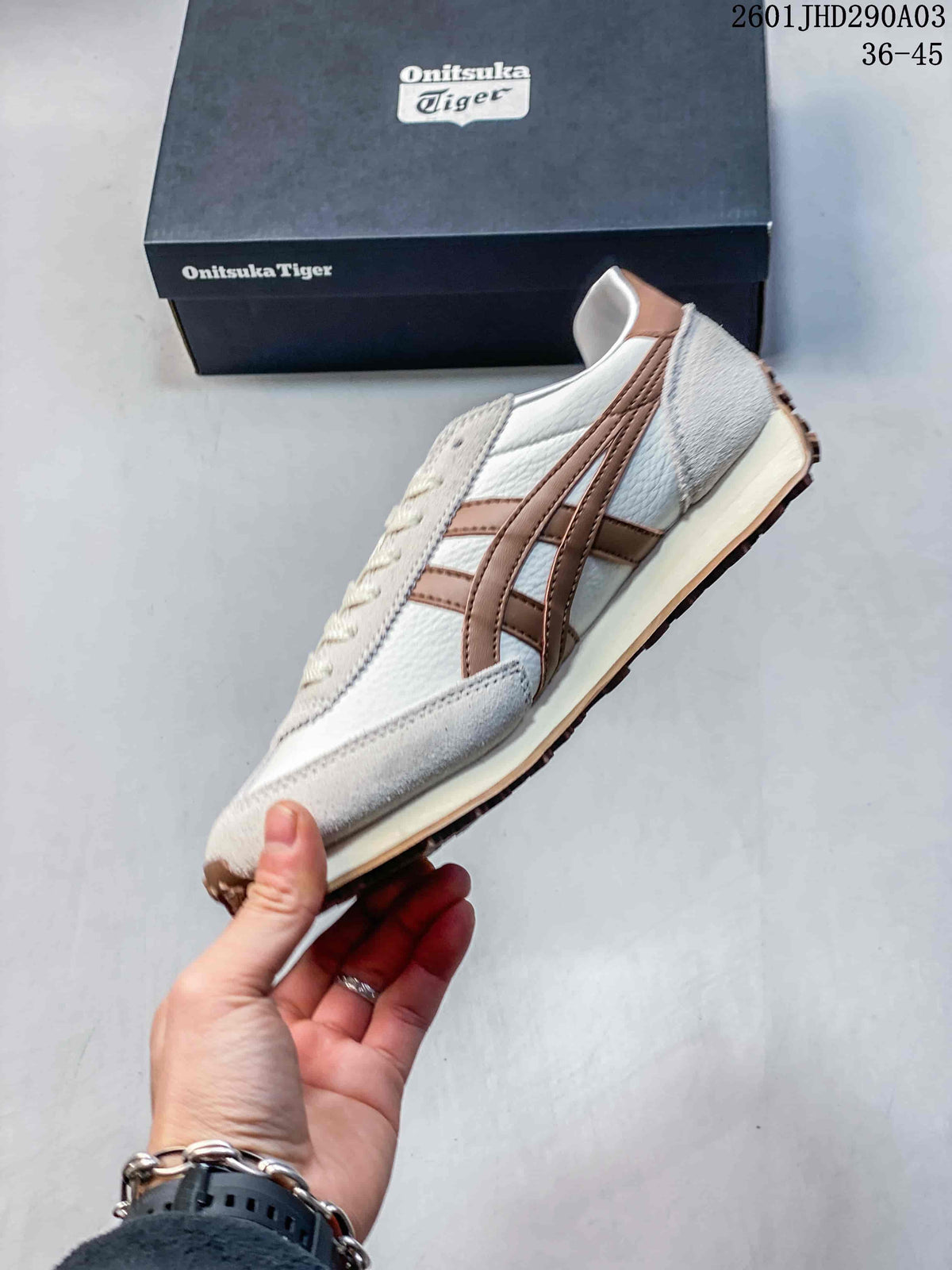 Onitsuka Tiger EDR 78 Retro Sneakers White Brown 2601JHD290A03