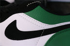 Jordan 1 Low Black Green Sneakers 553558-113