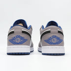Jordan 1 Low Sneakers White Grey Blue 553558-103