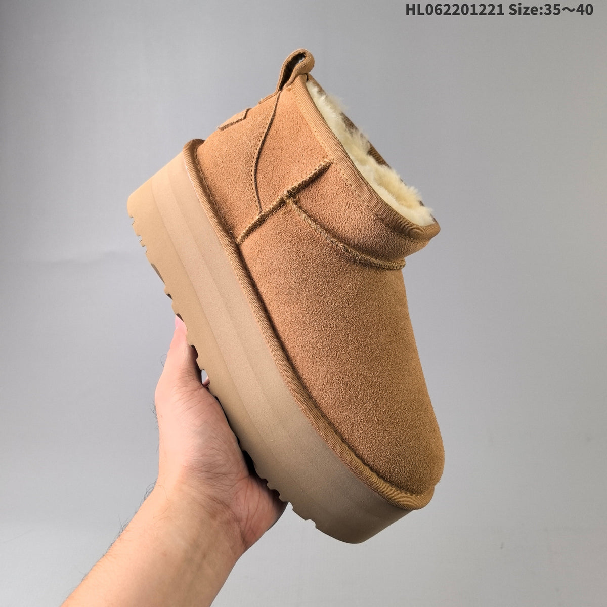 UGG Classic Mini Suede Platform Boots