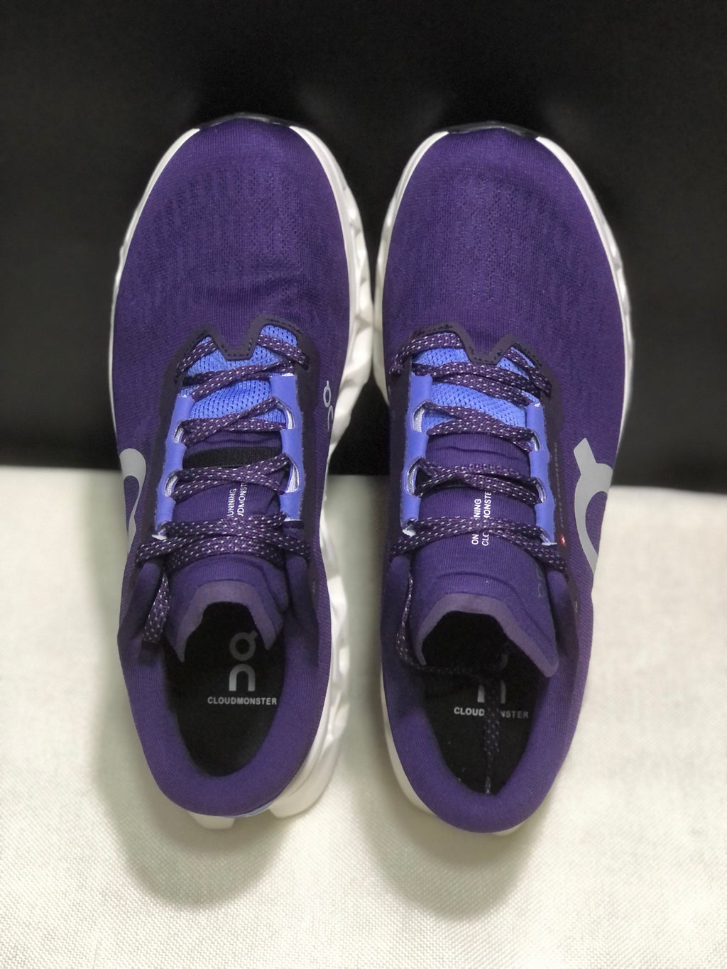On Cloudmonster 3 Running Shoes - Purple