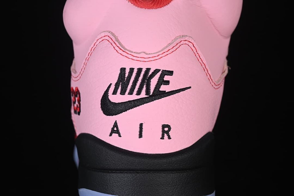 Awake NY x Air Jordan 5 Pink High-Top Sneakers