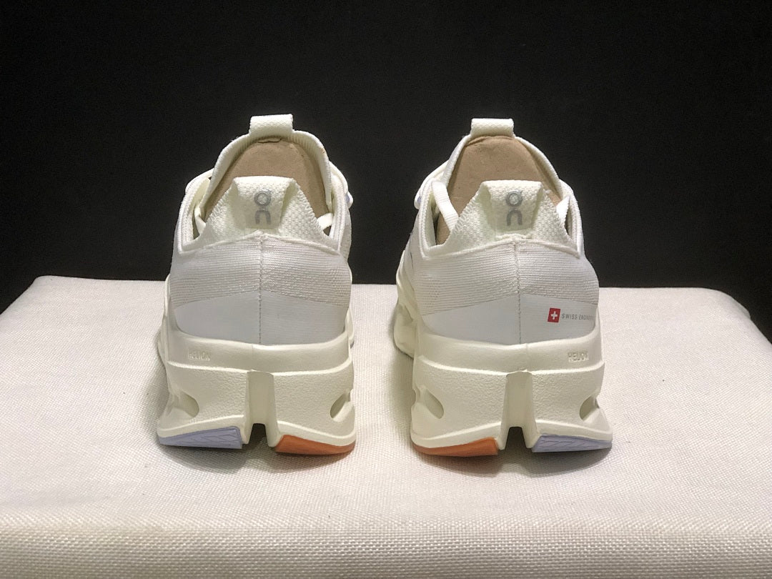 On Cloudsurfer Max Ivory Nimbus Running Sneakers