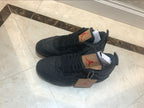 Jordan 4 Retro Levi's Black Denim Sneakers A02571-001
