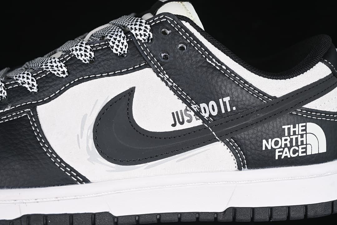 Nike Dunk Low Black White Graphic Sneaker DM6868-028