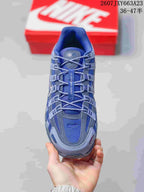 Nike P-6000 Blue Gray Retro Casual Sneakers
