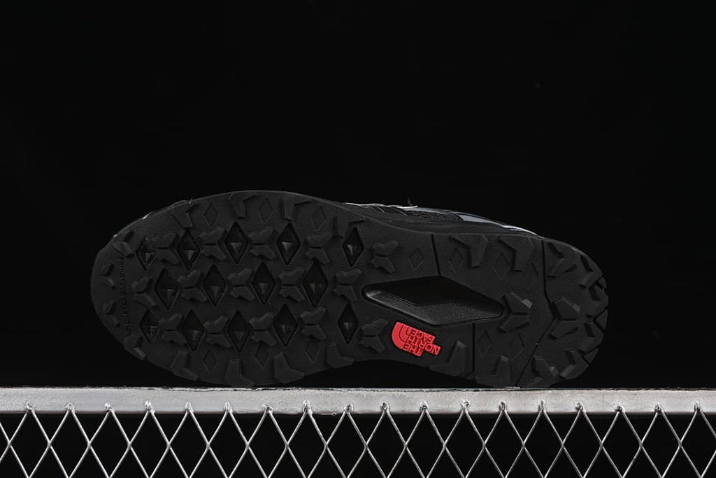 The North Face NS93R41K Black and Silver Trail Sneakers
