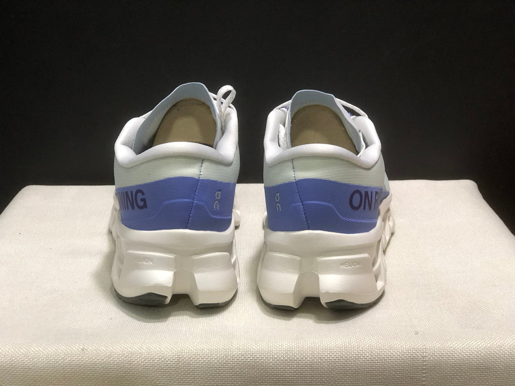 On Cloudmonster 3 Running Shoes White Blue