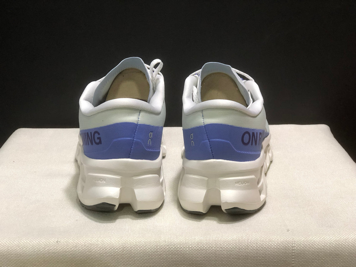 On Cloudmonster 3 Running Shoes White Blue