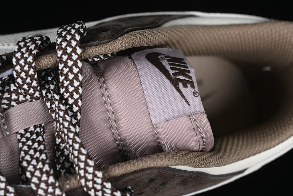 Nike Dunk Low Brown and White Sneakers