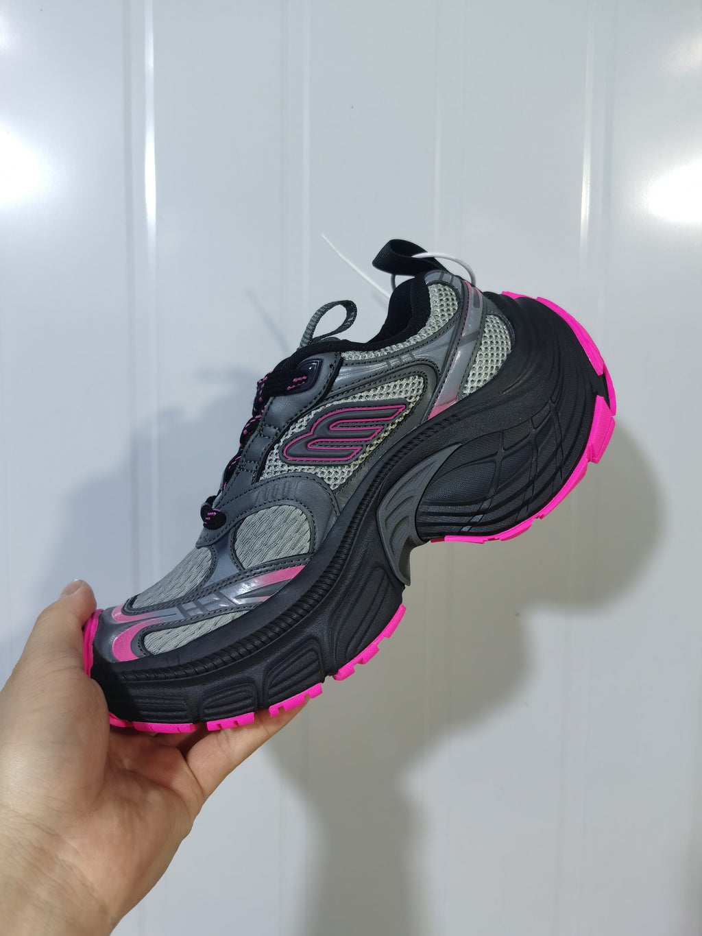 Skechers 6015 Sneakers Grey and Pink