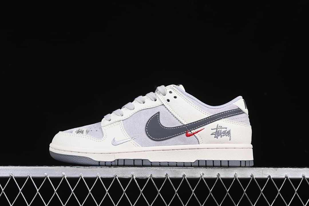 Nike Dunk Low Stüssy-Style Sneakers Grey DM6868-027