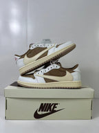 Travis Scott x Air Jordan 1 Low Reverse Mocha Pink DM7866-106