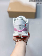 On Cloud X 4 Low-Top Sneakers White Pink 2607JJD382A22