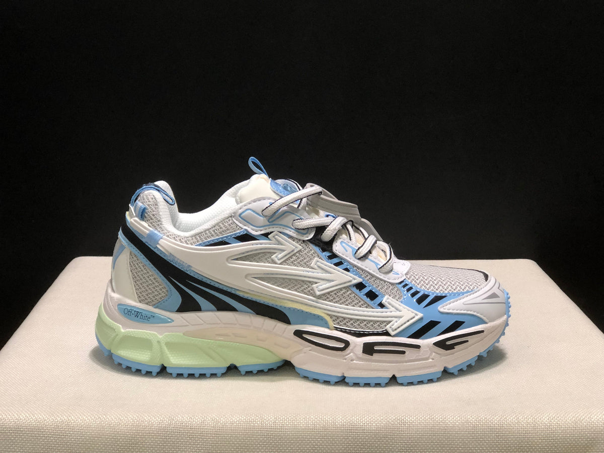 Off-White Be Right Back Sneakers White Blue Black