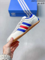 adidas Tokyo Sneakers White Blue Red Gum Sole
