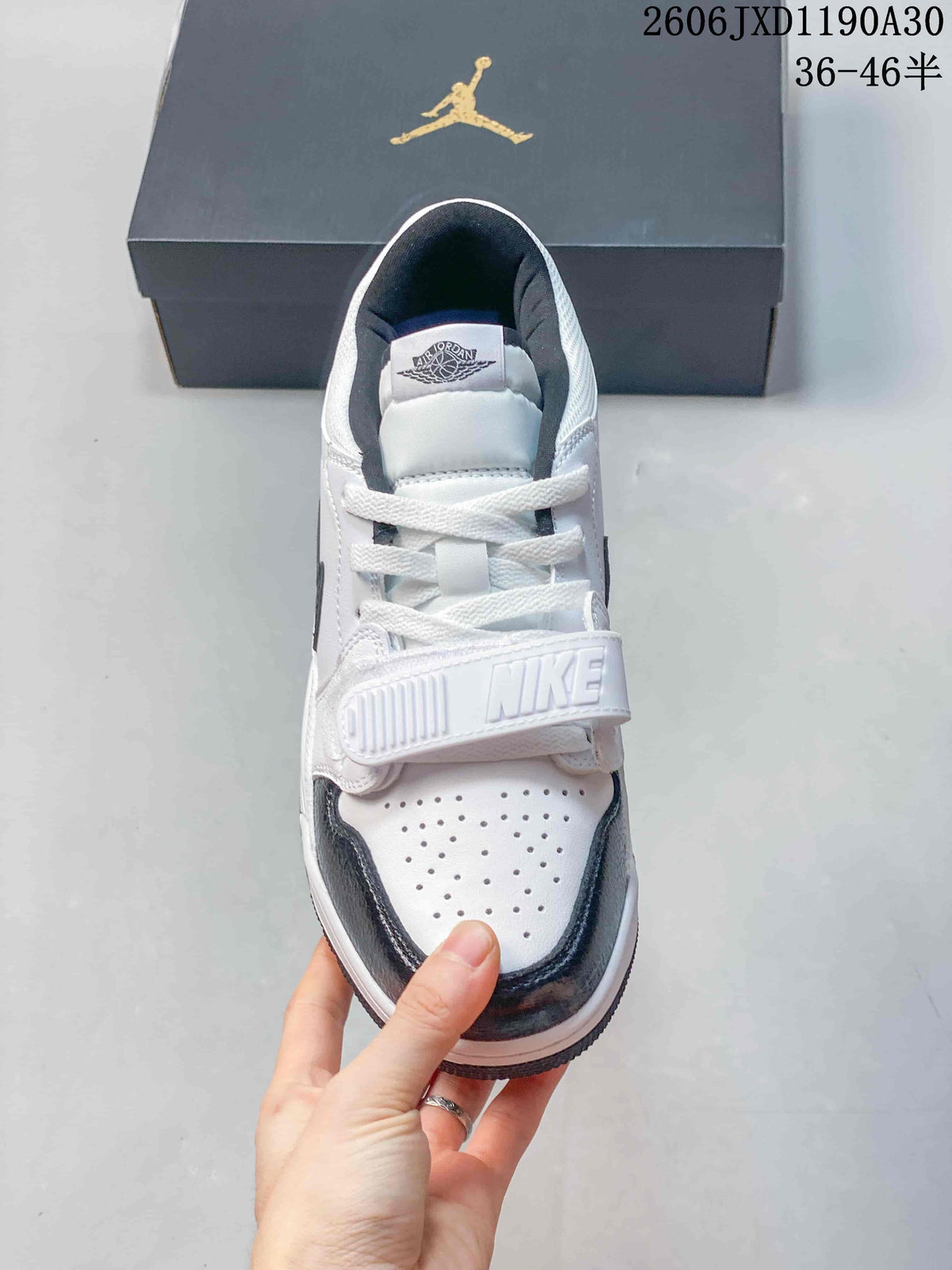 Air Jordan Legacy 312 Low Black and White Sneakers