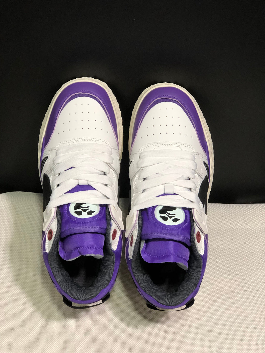Off-White Out Of Office Sneakers Purple White Black