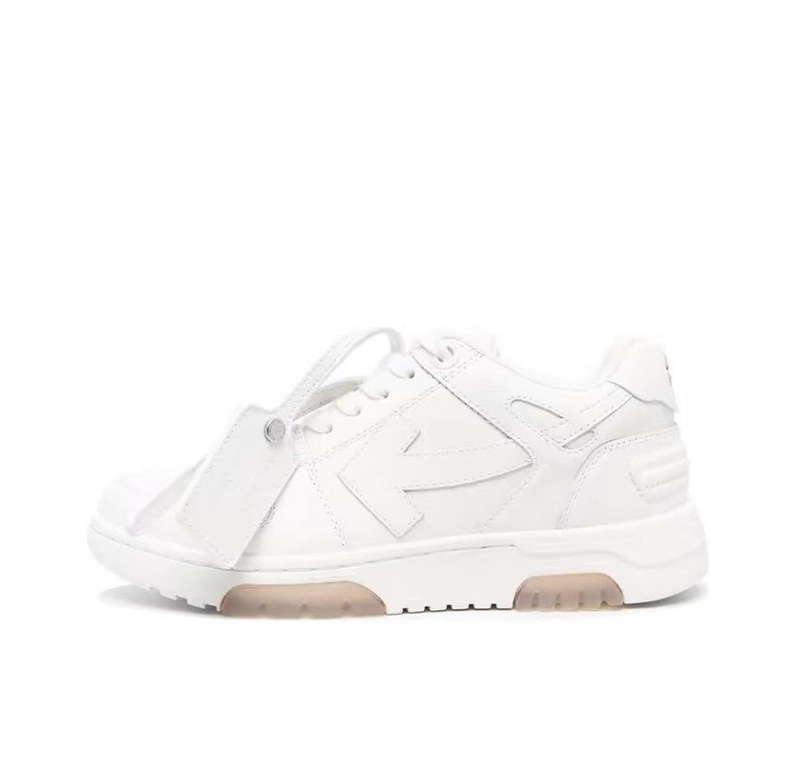 OFF-WHITE Out Of Office White Low-Top Sneakers