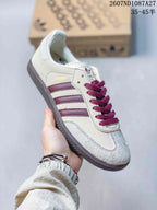 adidas Originals Samba ADV Sneakers Cream Burgundy