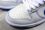 Nike SB FB1841-100 White Blue Low-Top Sneakers
