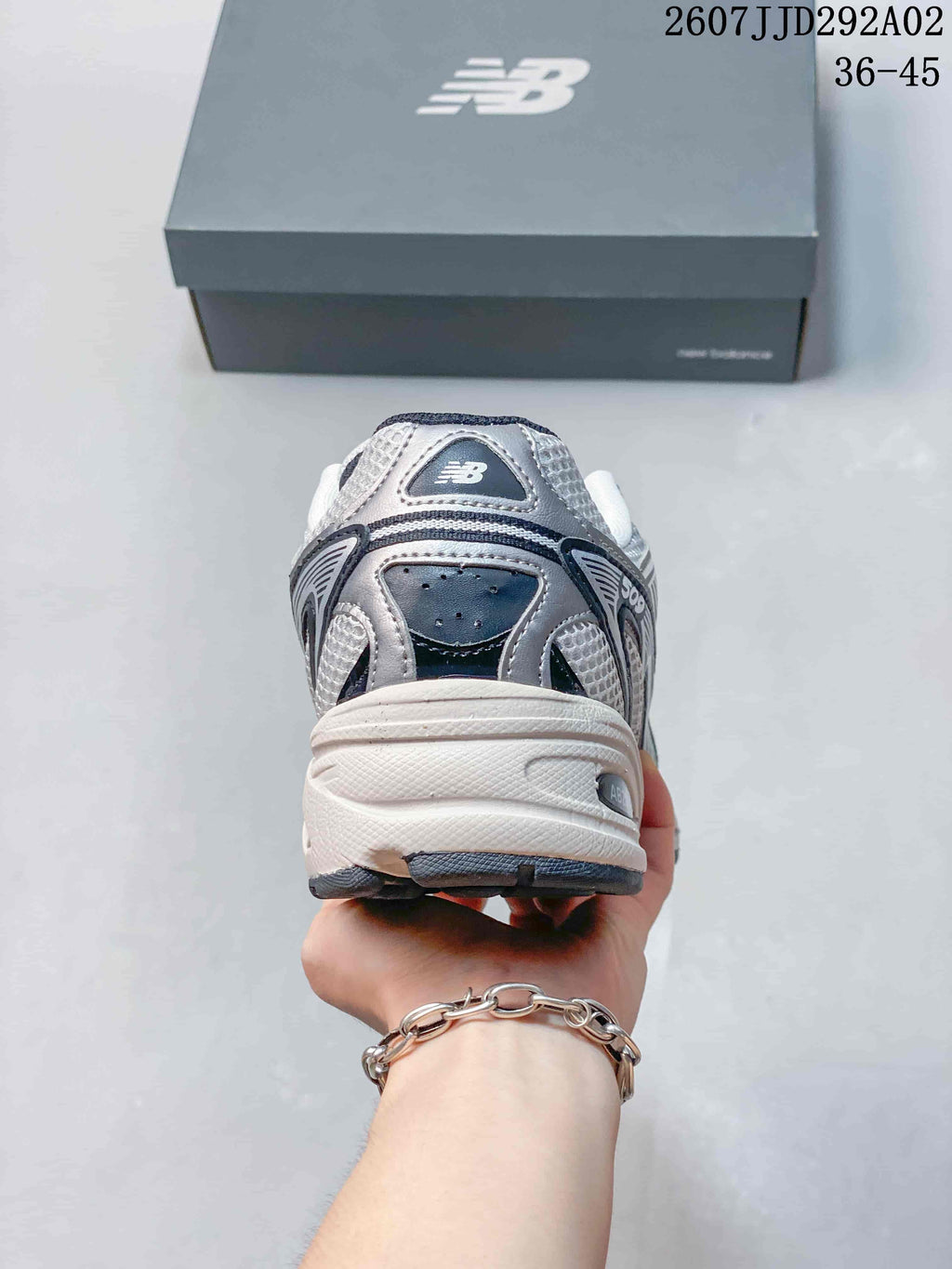 New Balance 509 Sneakers White Grey JJD292A02