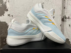 Adidas Dame 9 Basketball Shoes White Blue Yellow