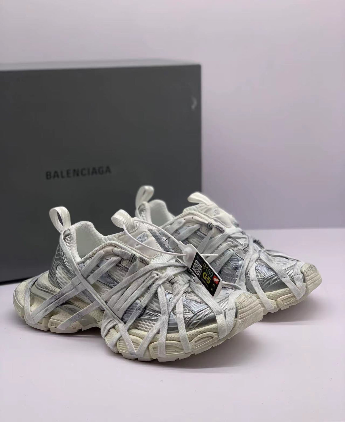 Balenciaga 3XL Sneakers All White