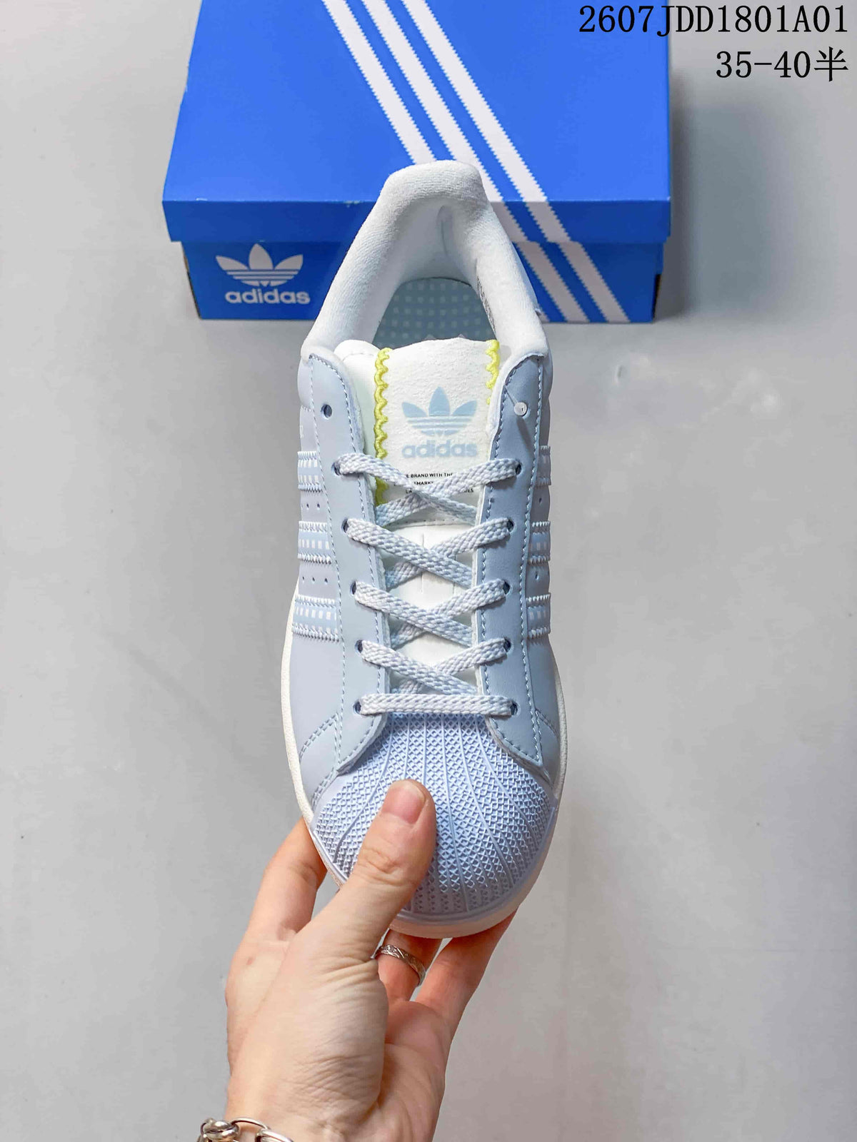 Adidas Originals Superstar Sneakers Light Blue HQ2646
