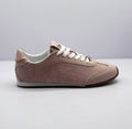 alo Low-Top Sneakers in Pink and White