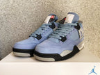 Jordan 4 Retro University Blue Sneakers