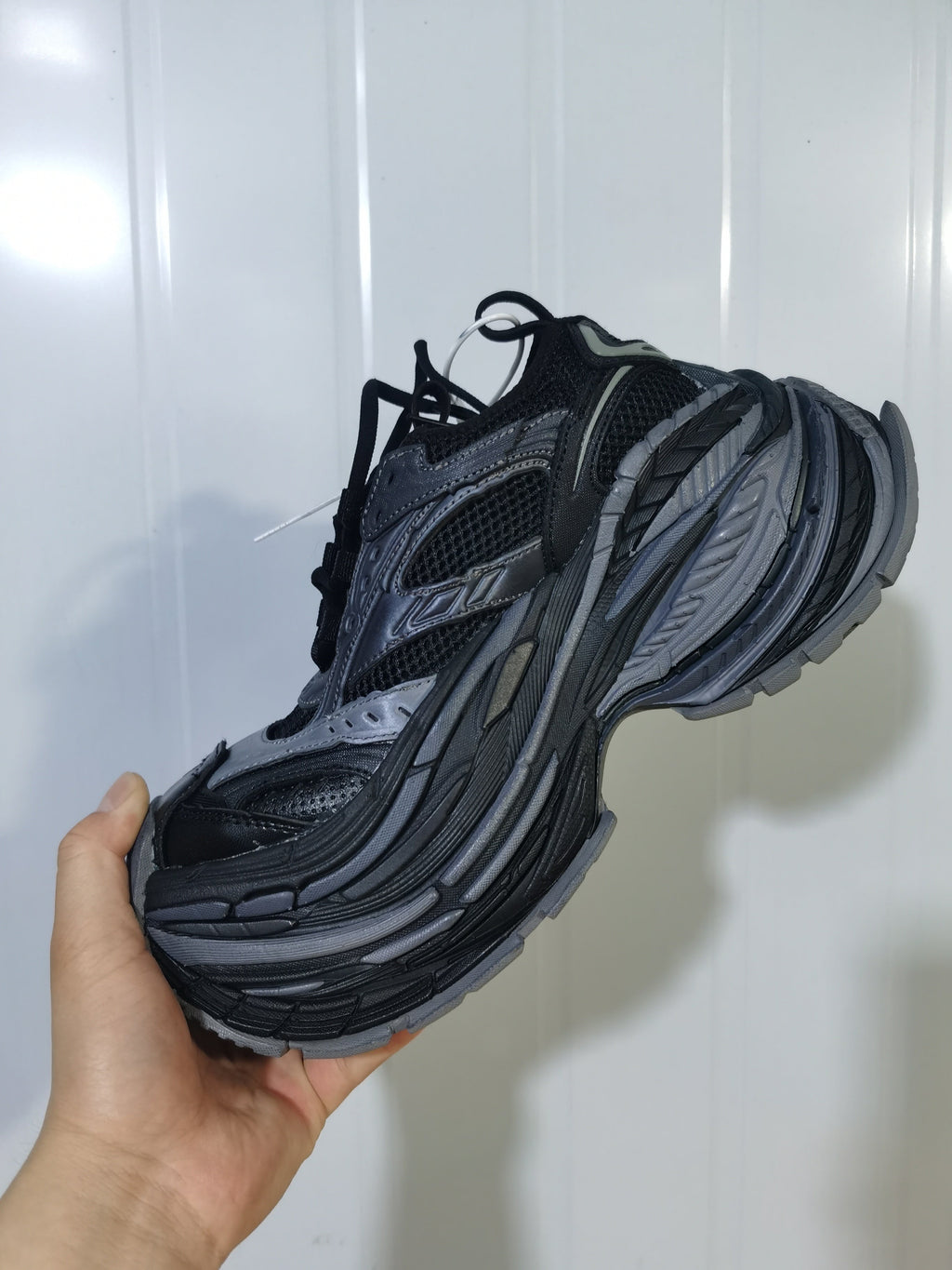 1011 Mesh Sneakers Dark Grey
