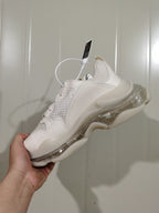 Balenciaga Triple S Sneakers White Clear Sole 0315