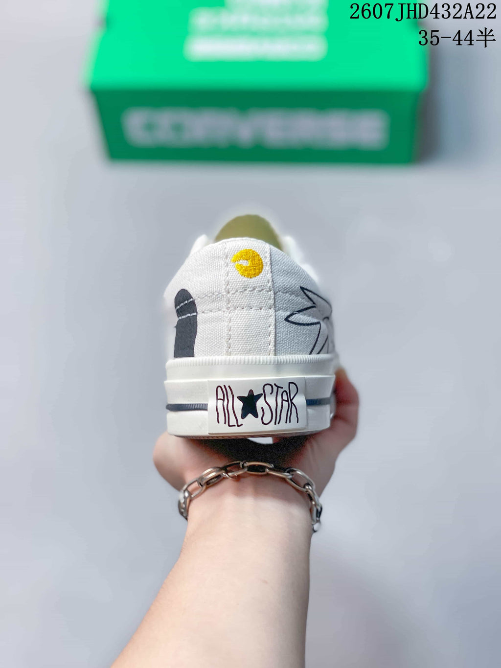 Converse One Star Daisuke Kondo Canvas Sneakers White Green