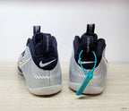 Nike Foamposite Pro Silver Surfer Silver Basketball Shoes