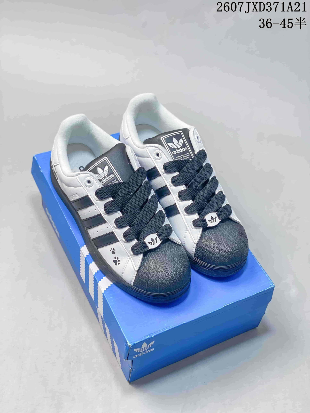 adidas Superstar Supermodified Sneakers White Black