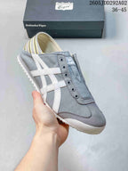 Onitsuka Tiger Mexico 66 Slip-On Sneakers Gray White