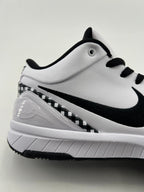 Nike Kobe 4 GIGI White Black Basketball Shoes