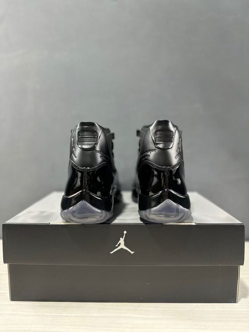 Comme des Garçons × Jordan Air Jordan 11 Black Sneakers