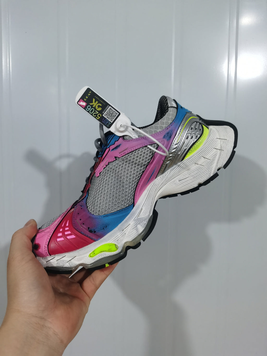 Balenciaga 1457 Multicolor Mesh Sneakers