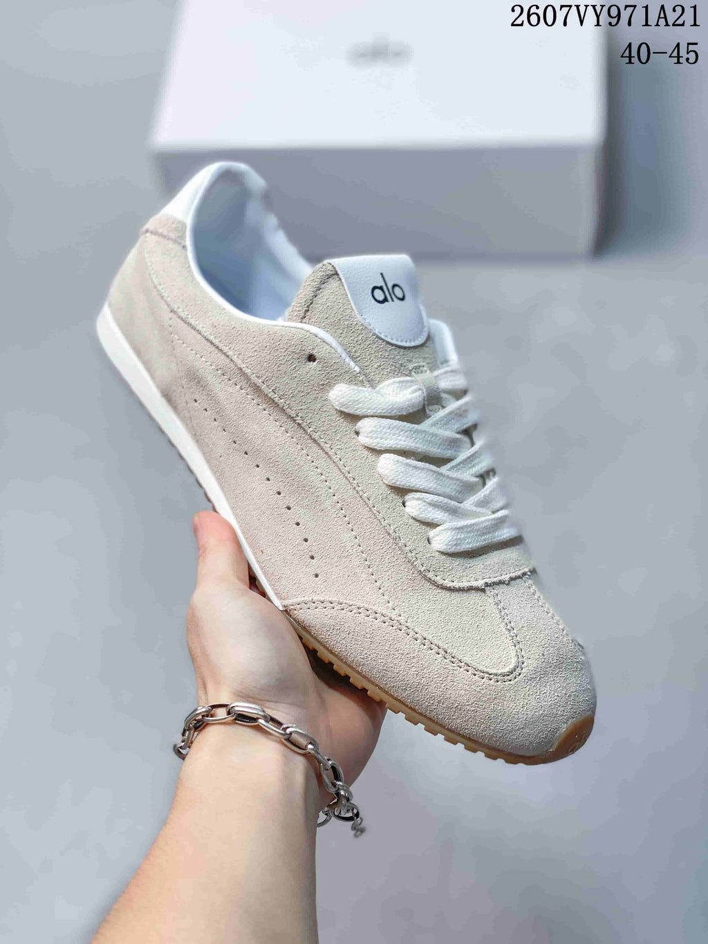 Alo Yoga Sunset Sneaker Beige Casual Shoes 2607VY971A21