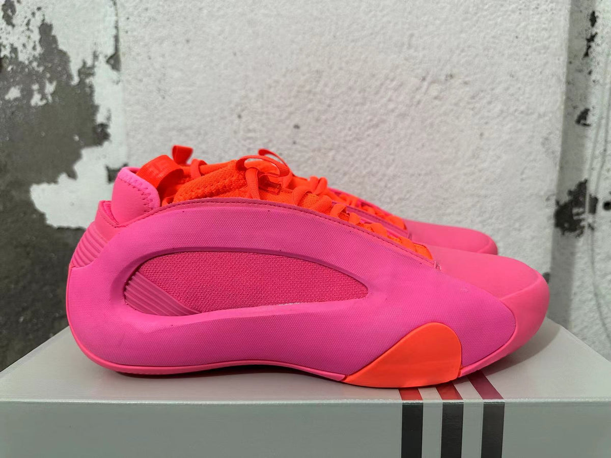 Adidas Basketball Shoes in Pink and Orange