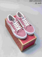 Vans Vero LS Low-Top Sneakers in Pink and White