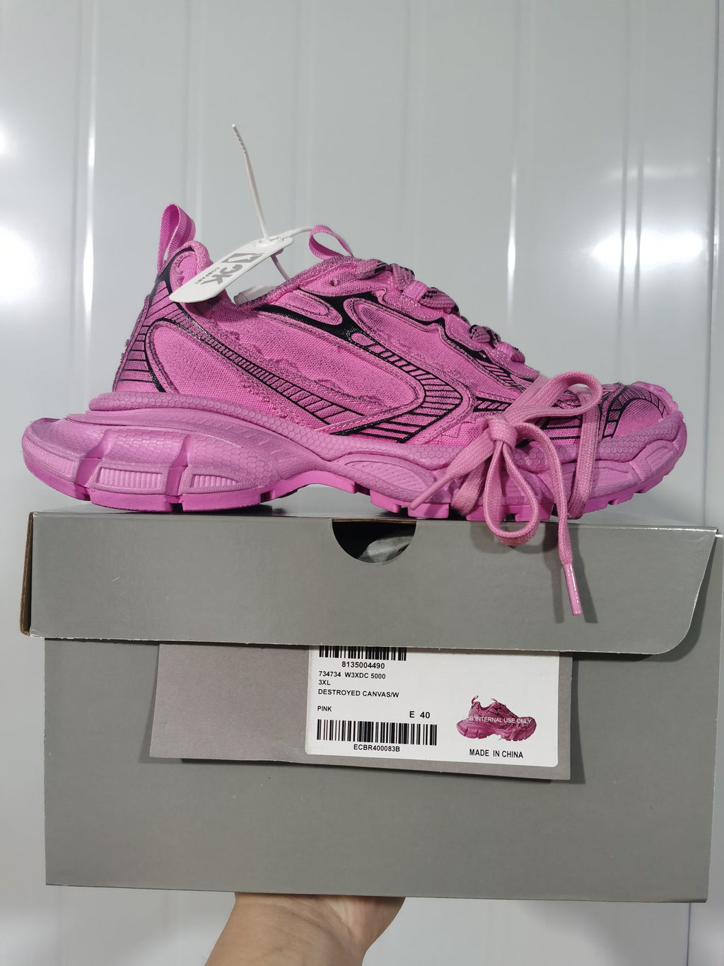 Nike 5000 Pink Sneakers Style 734734 W3DC