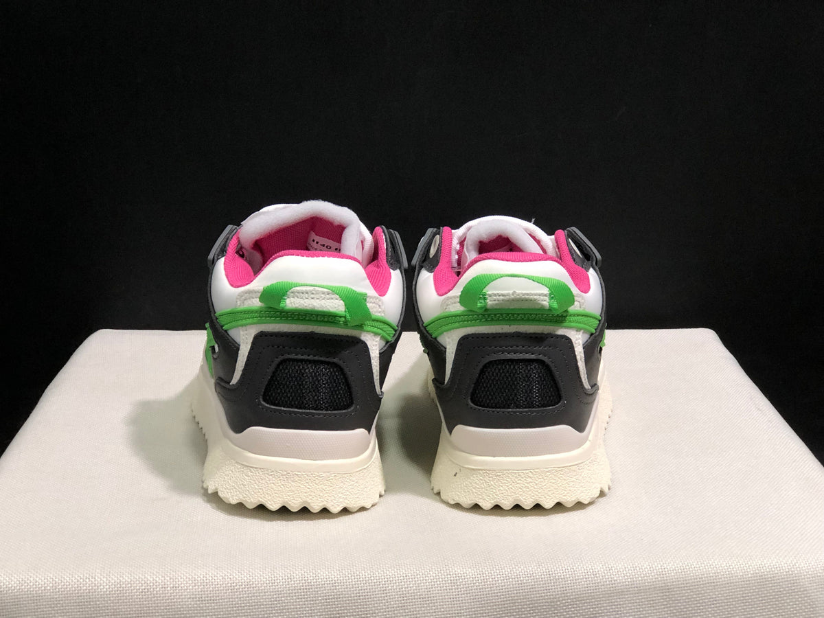 Off-White Out Of Office Sneakers Black Grey Green