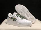 BAPE Bape Sta Low Sneakers White Green Camo