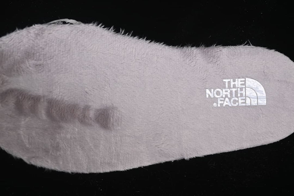 The North Face Thermoball Traction Mule in Beige and White