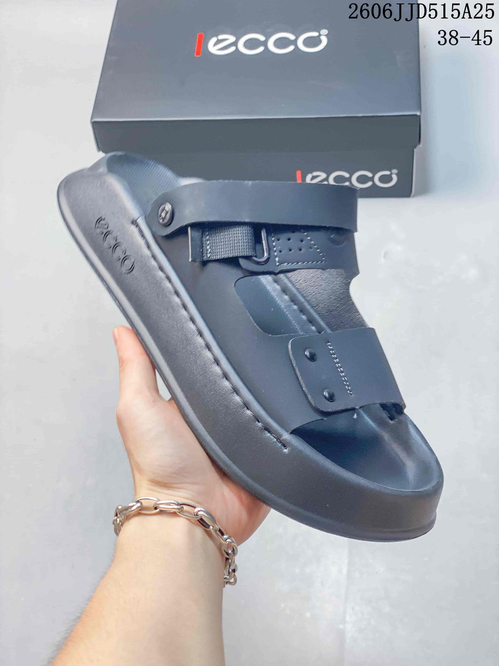 ECCO 612350QWY Adjustable Strap Sport Sandals