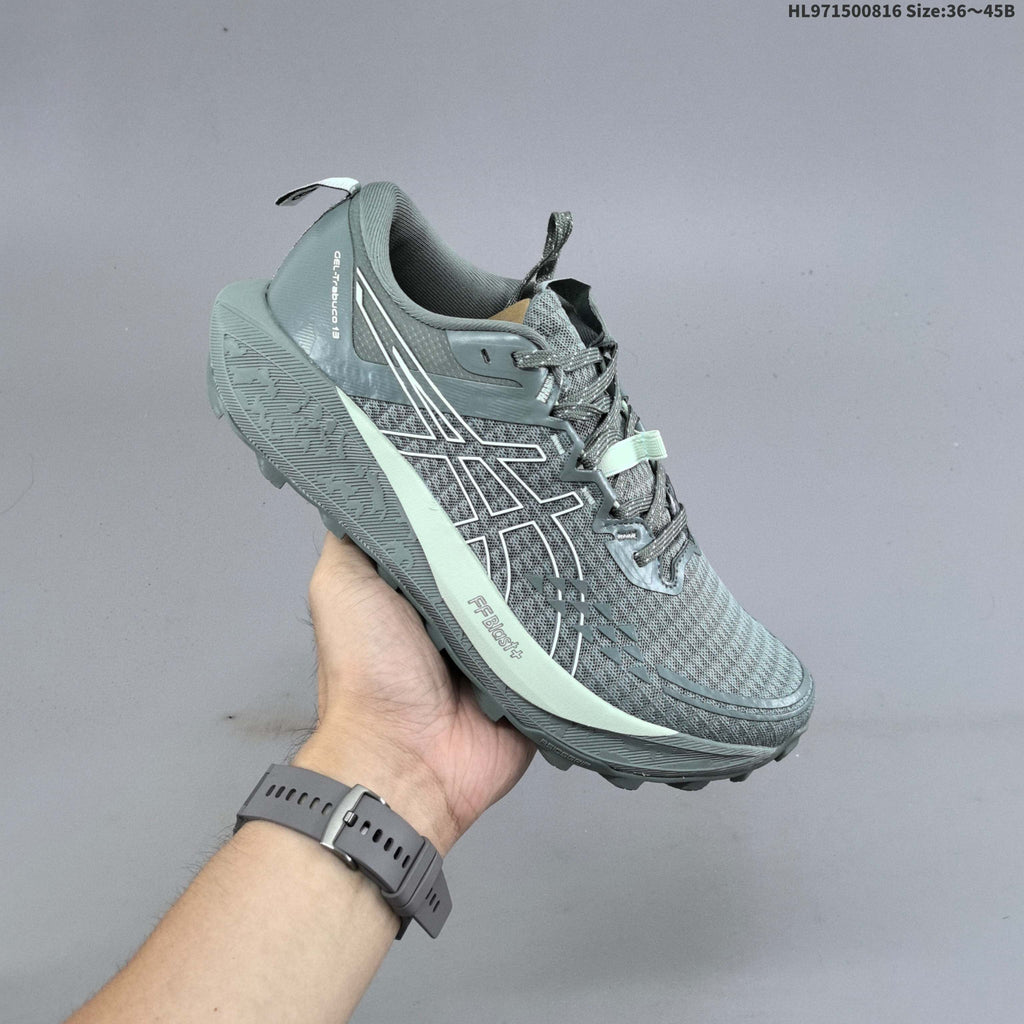 ASICS GEL-TRABUCO 13 Trail Running Shoes, Gray